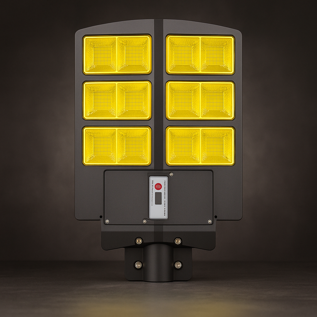 Yellow color light DS- 12 yellow solar street light Yellow color light DS- 12 yellow solar street light