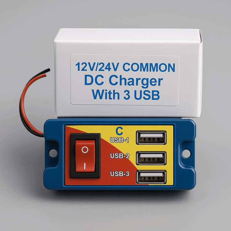 TRIO usb DC MOBILE CHARGER 12/24-3AH TRIO usb DC MOBILE CHARGER 12/24-3AH