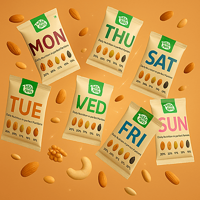 WKLY Nuts Starter Box – 7 Daily Sachets WKLY Nuts Starter Box – 7 Daily Sachets