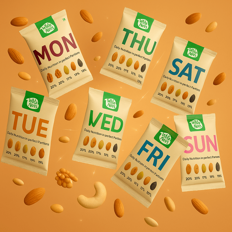 WKLY Nuts Starter Box – 7 Daily Sachets WKLY Nuts Starter Box – 7 Daily Sachets