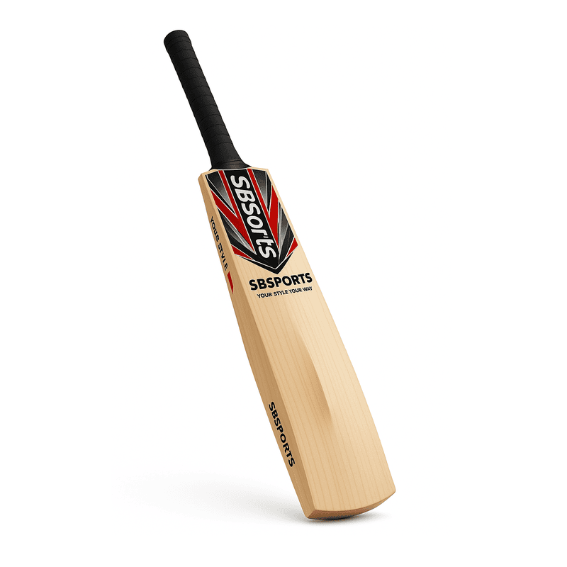 Premium Grade 1 Kashmiri Willow Cricket Bat – Adult Size | Leather Ball Pro Bat