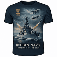Indian Navy Guardians of the Sea T-Shirt – Honor the Maritime Warriors