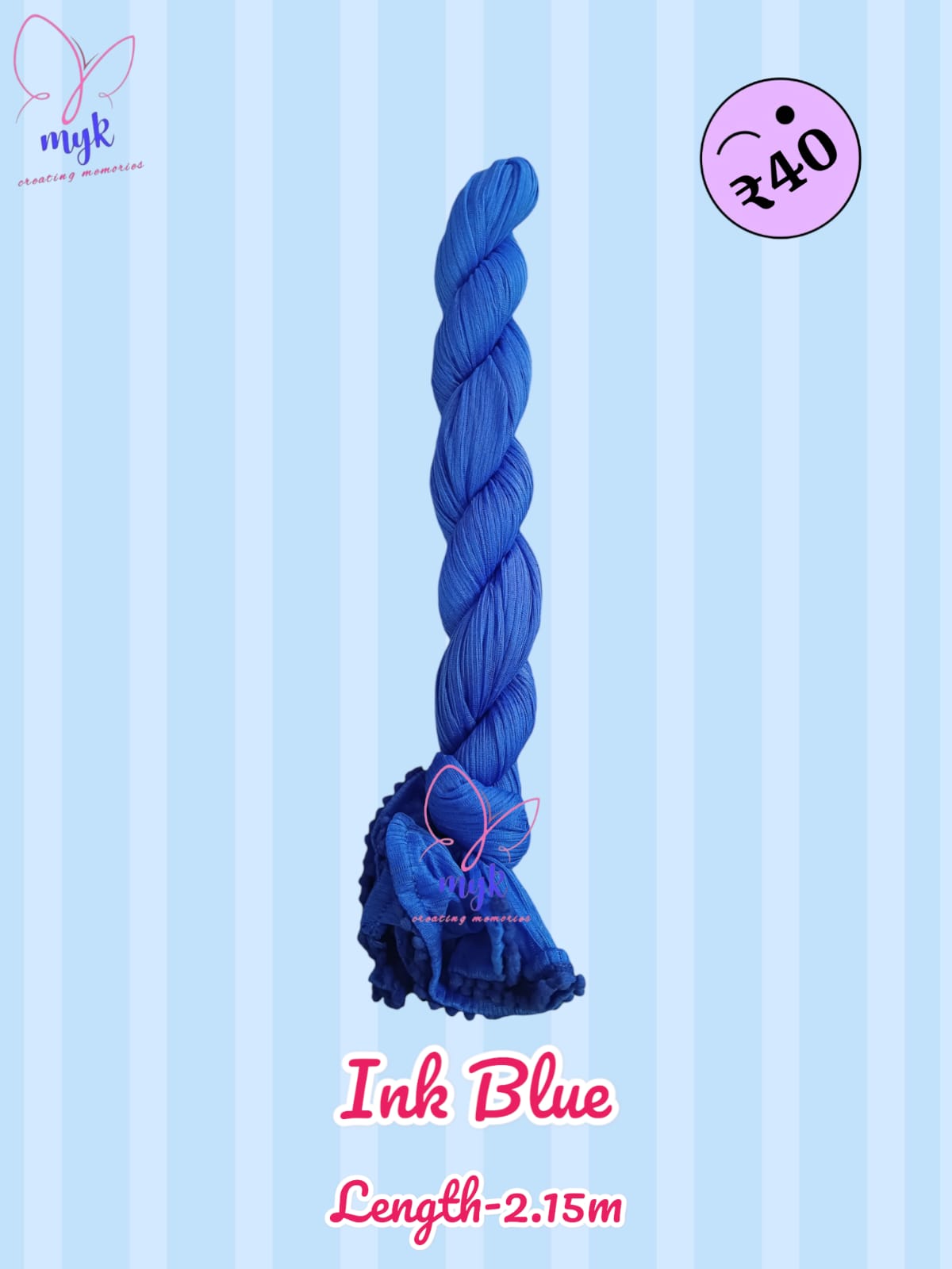 Daily Wear Net Chiffon Dupatta-Ink Blue Daily Wear Net Chiffon Dupatta-Ink Blue
