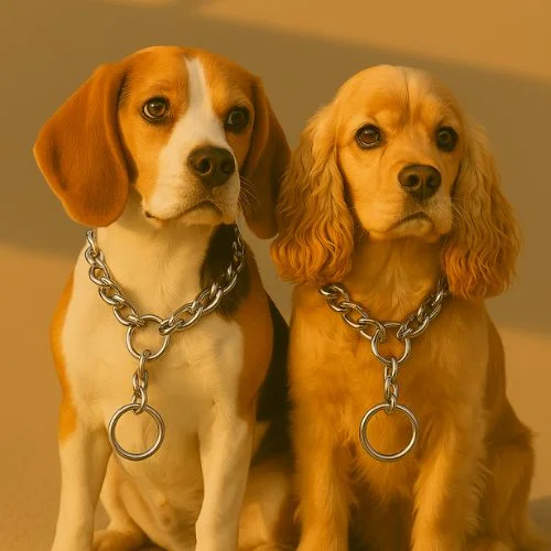 Chrome Plated Training Choke Chain Collar – Dog Neck Collar Belt Chrome Plated Training Choke Chain Collar – Dog Neck Collar Belt