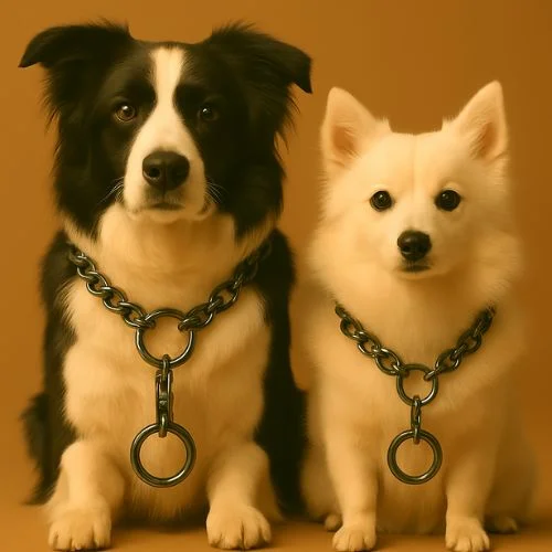 Chrome Plated Training Choke Chain Collar – Dog Neck Collar Belt Chrome Plated Training Choke Chain Collar – Dog Neck Collar Belt