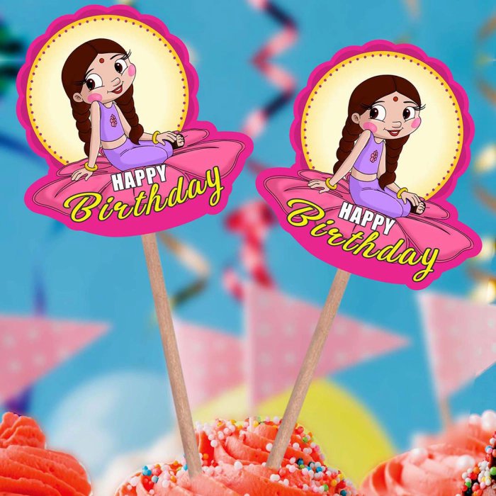 Chutki Cup Cake Topper Chutki Cup Cake Topper