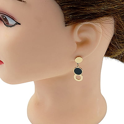Anti-Tarnish Circle Stylish Earrings Anti-Tarnish Circle Stylish Earrings