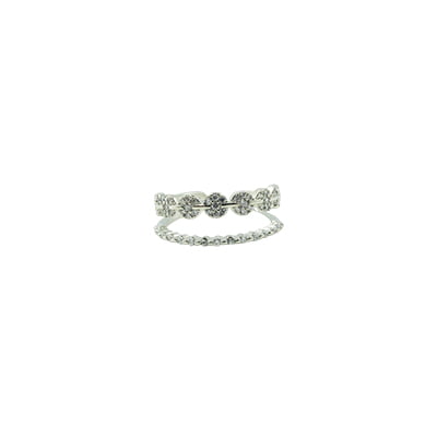 Fancy Finger Ring - Circled Link Fancy Finger Ring - Circled Link