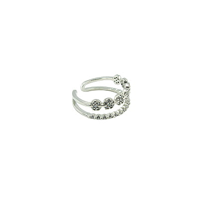 Fancy Finger Ring - Circled Link Fancy Finger Ring - Circled Link