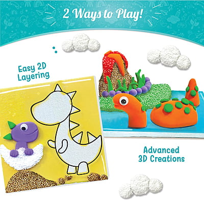 Clay Mural Dino 5