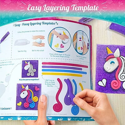 Clay Mural Unicorn 5 Design