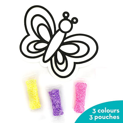Clay Stickers - Butterfly Clay Stickers - Butterfly