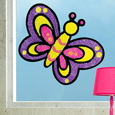 Clay Stickers - Butterfly Clay Stickers - Butterfly