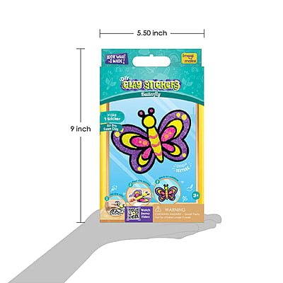 Clay Stickers - Butterfly Clay Stickers - Butterfly