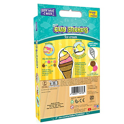 Clay Stickers - Ice Cream Clay Stickers - Ice Cream