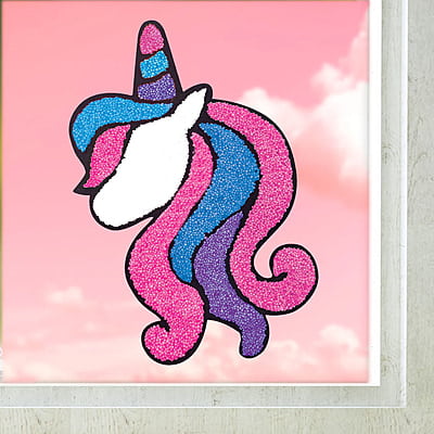 Clay Stickers - Micro Unicorn Clay Stickers - Micro Unicorn