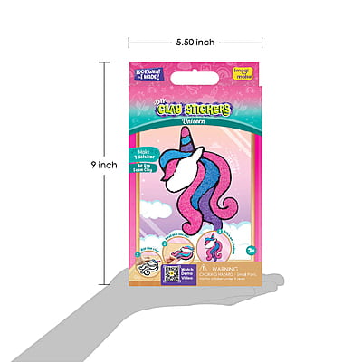 Clay Stickers - Micro Unicorn Clay Stickers - Micro Unicorn