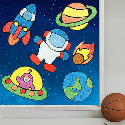 Clay Stickers - Space Adventure Clay Stickers - Space Adventure