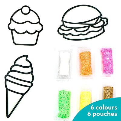 Clay Stickers -Yummy Treats Clay Stickers -Yummy Treats