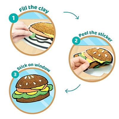 Clay Stickers -Yummy Treats Clay Stickers -Yummy Treats