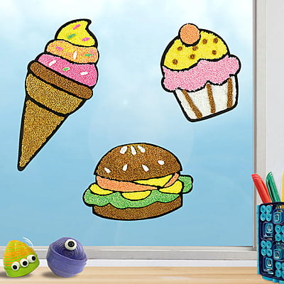 Clay Stickers -Yummy Treats Clay Stickers -Yummy Treats
