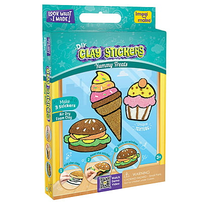 Clay Stickers -Yummy Treats Clay Stickers -Yummy Treats