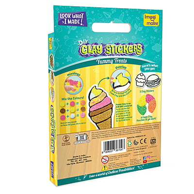 Clay Stickers -Yummy Treats Clay Stickers -Yummy Treats