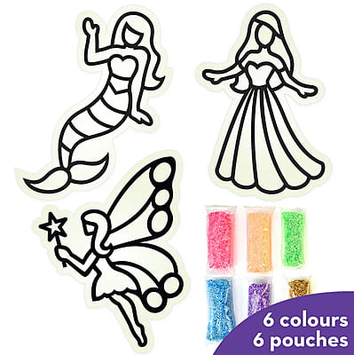 Clay Stickers Mini Princess Clay Stickers Mini Princess