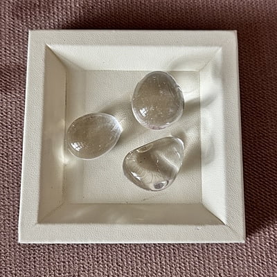 Clear Quartz Tumbles