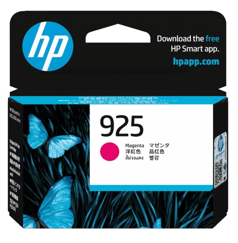 HP 925 Magenta Original Ink Cartridge HP 925 Magenta Original Ink Cartridge