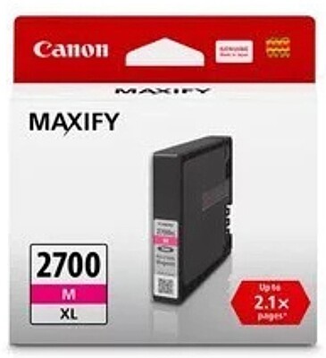 Canon Genuine PGI-2700XL Magenta Ink Toner Cartridge Canon Genuine PGI-2700XL Magenta Ink Toner Cartridge