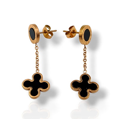 Anti-Tarnish Clover Drop Earrings Anti-Tarnish Clover Drop Earrings