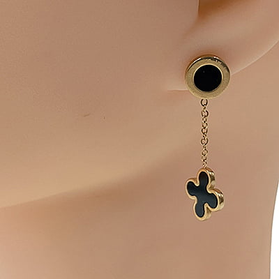 Anti-Tarnish Clover Drop Earrings Anti-Tarnish Clover Drop Earrings