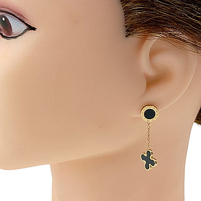 Anti-Tarnish Clover Drop Earrings Anti-Tarnish Clover Drop Earrings