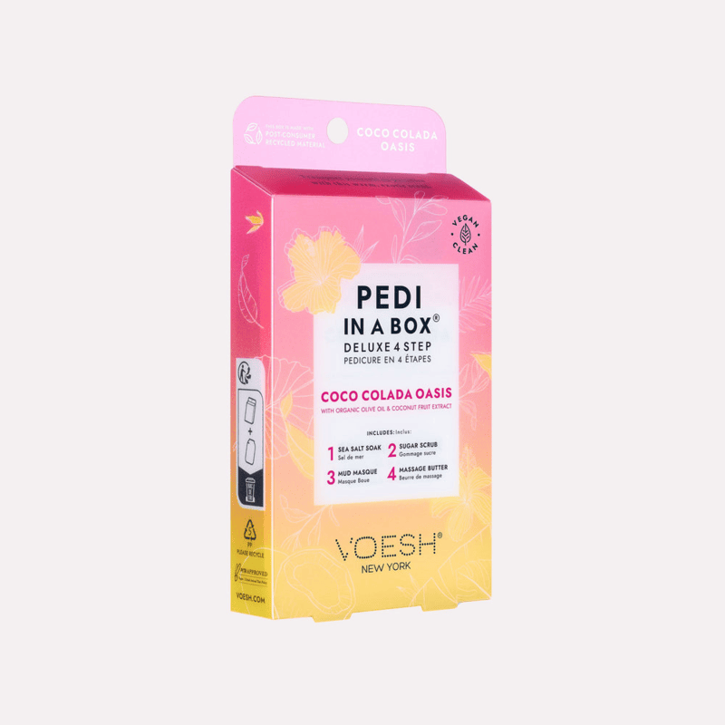 Pedi in a Box Deluxe 4 Step - Coco Colada Oasis Pedi in a Box Deluxe 4 Step - Coco Colada Oasis