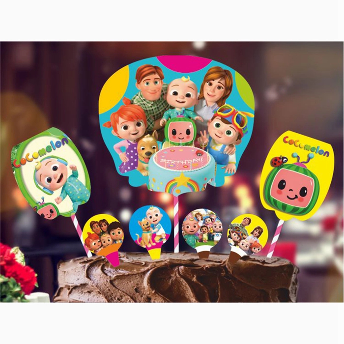 Cocomelon Theme Topper Cocomelon Theme Topper