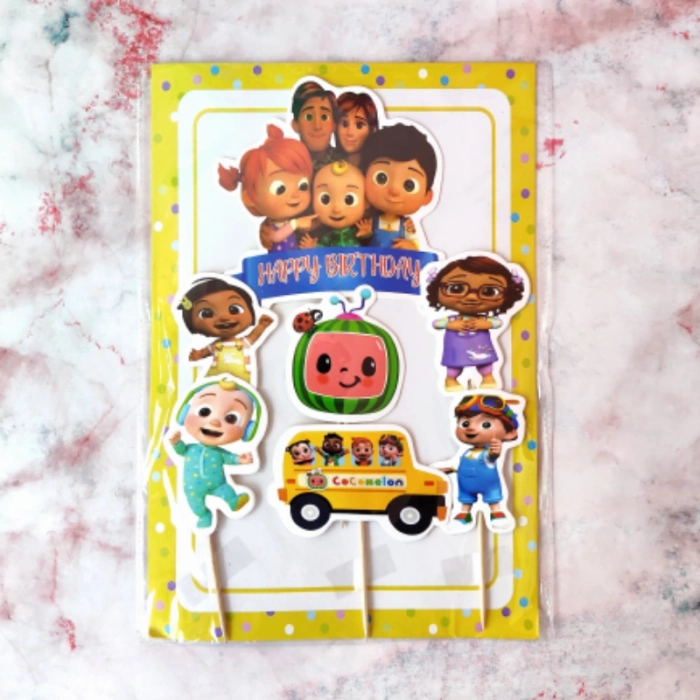 Cocomelon Theme Topper Cocomelon Theme Topper