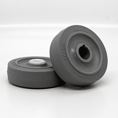 Colson Hi Tech Performa wheel 4 x 1 ¼ in GREY (101.6 x 31.75 mm)