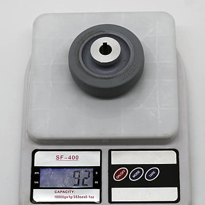 Colson Hi-Tech Performa wheel 3 in x 7/8 in GREY ( 76.2 x 22.2 mm)