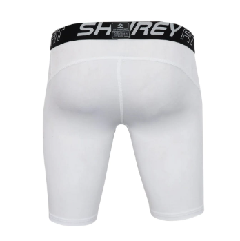SHREY COMPRESSION SHORTS WHITE