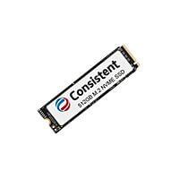 Consistent 512 GB NVMe PCIe M.2 SSD | 3D NAND | Up to 2200MB/s | CTNvme512S6 | 5 Years Warranty Consistent 512 GB NVMe PCIe M.2 SSD | 3D NAND | Up to 2200MB/s | CTNvme512S6 | 5 Years Warranty