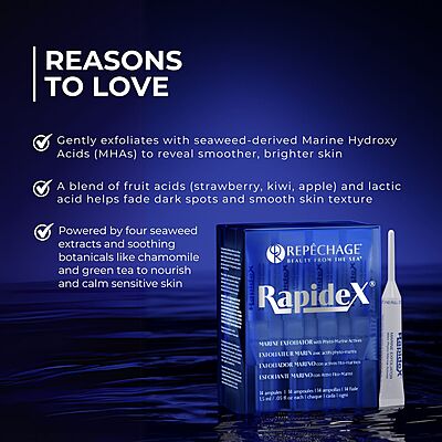 RapidexÒ Marine and Alpha Hydroxy Acid Rapid Exfoliator RapidexÒ Marine and Alpha Hydroxy Acid Rapid Exfoliator
