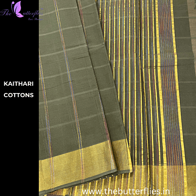 Handloom cotton SAREE  LMSSHCS13963