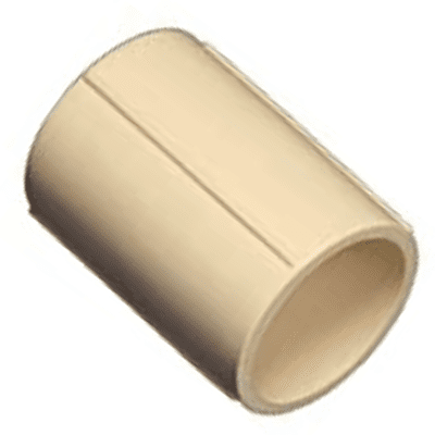Coupler SCH40, 65mm, 2-1/2, Life Line C-PVC Hot and Cold Water System 