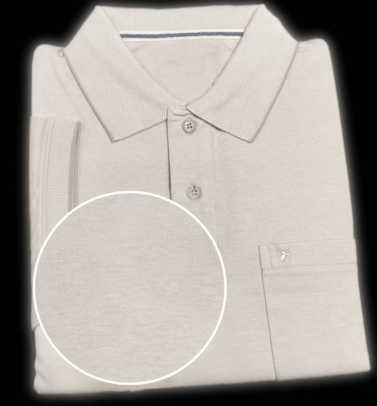 Cream Self Design Tshirt
