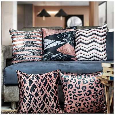 Abstract Digital Printed Cushion Cover Set of 5-19