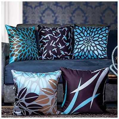Abstract Digital Printed Cushion Cover Set of 5-4