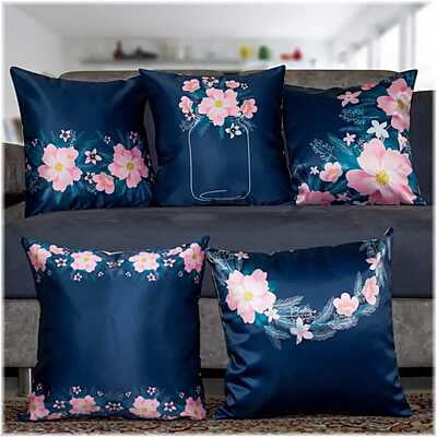 SingleTone Digital Printed Cushion Cover Set of 5-7