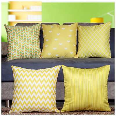 SingleTone Digital Printed Cushion Cover Set of 5-9