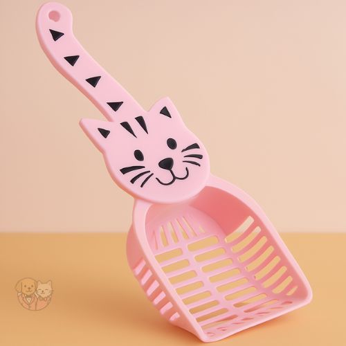 Cute Cat Litter Scooper โ cat Pattern Shovel (Color May Vary) Cute Cat Litter Scooper โ cat Pattern Shovel (Color May Vary)